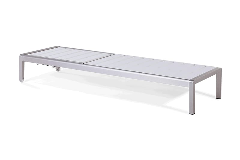 Nardo Solseng 64 | 198 cm - Hvid - Havemøbler - Havestole - Solseng & solvogn