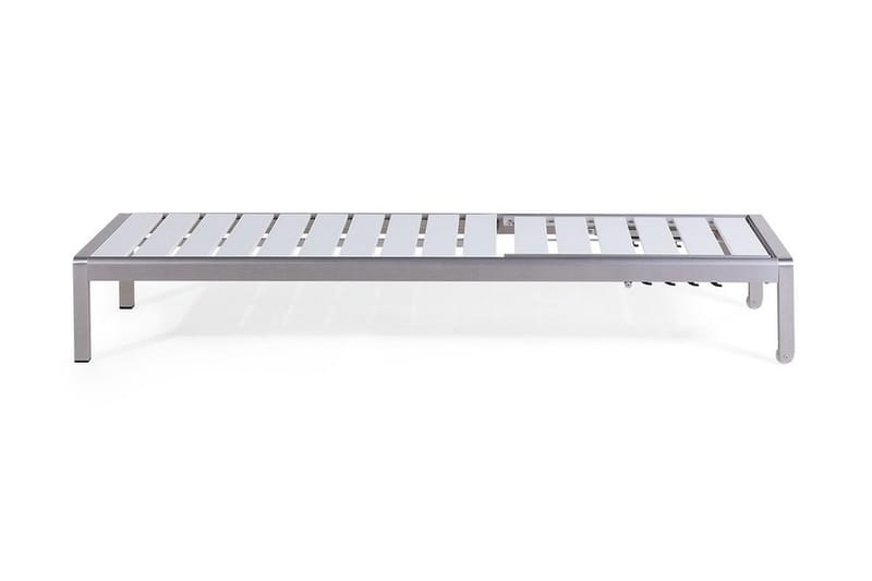 Nardo Solseng 64 | 198 cm - Hvid - Havemøbler - Havestole - Solseng & solvogn