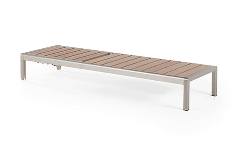 Nardo Solseng 64 | 93 cm - Træ / natur - Havemøbler - Havestole - Solseng & solvogn