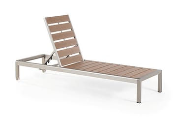 Nardo Solseng 64 | 93 cm - Træ / natur - Havemøbler - Havestole - Solseng & solvogn
