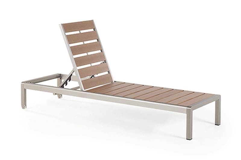 Nardo Solseng 64 | 93 cm - Træ / natur - Havemøbler - Havestole - Solseng & solvogn