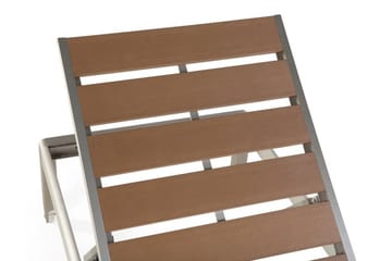 Nardo Solseng 64 | 93 cm - Træ / natur - Havemøbler - Havestole - Solseng & solvogn