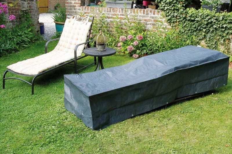 Nature havemøbelovertræk til lænestole 205x78x40 cm - Grå - Havemøbler - Havestole - Solseng & solvogn