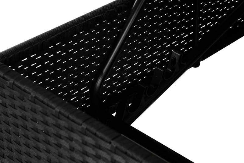 Ochovi Dobbelt Solseng Justerbar - Sort/Hvid - Havemøbler - Havestole - Solseng & solvogn