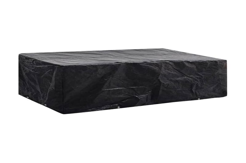 Overtræk Til Haveliggestol 8 Snørehuller 218 X 77 X 55 Cm - Sort - Havemøbler - Havestole - Solseng & solvogn