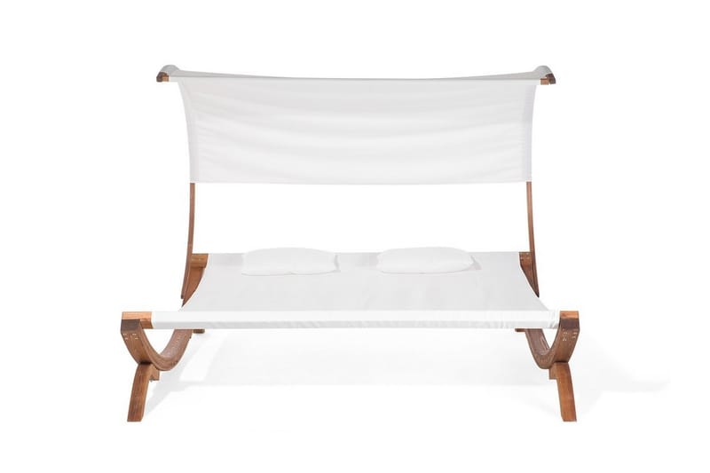 Teramo solseng 205 | 225 cm - Hvid - Havemøbler - Havestole - Solseng & solvogn
