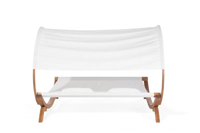 Teramo solseng 205 | 225 cm - Hvid - Havemøbler - Havestole - Solseng & solvogn