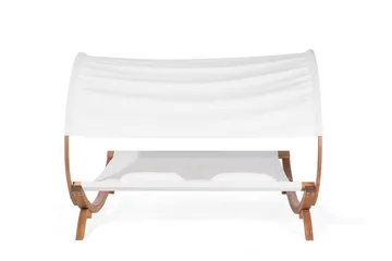 Teramo solseng 205 | 225 cm - Hvid - Havemøbler - Havestole - Solseng & solvogn