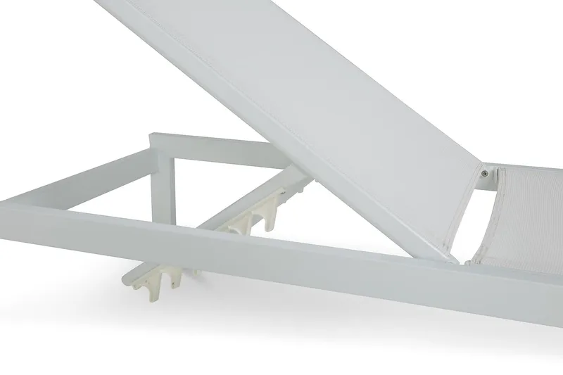 Tunis Solseng - Hvid - Havemøbler - Havestole - Solseng & solvogn