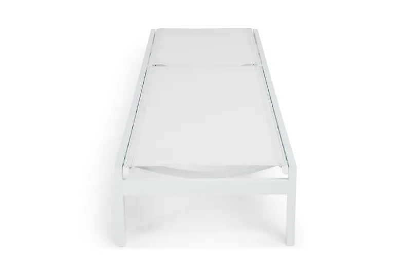 Tunis Solseng - Hvid - Havemøbler - Havestole - Solseng & solvogn