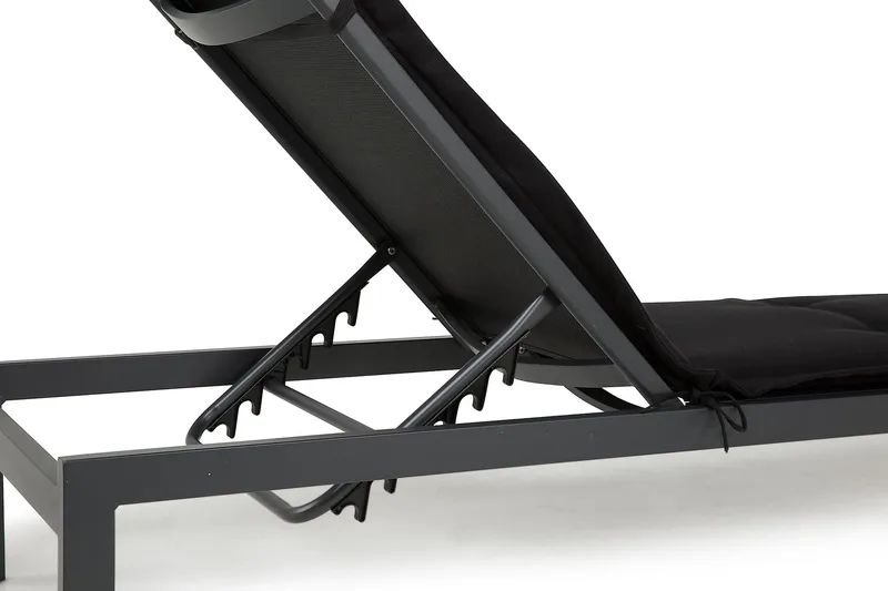 Tunis Solseng - Sort - Havemøbler - Havestole - Solseng & solvogn