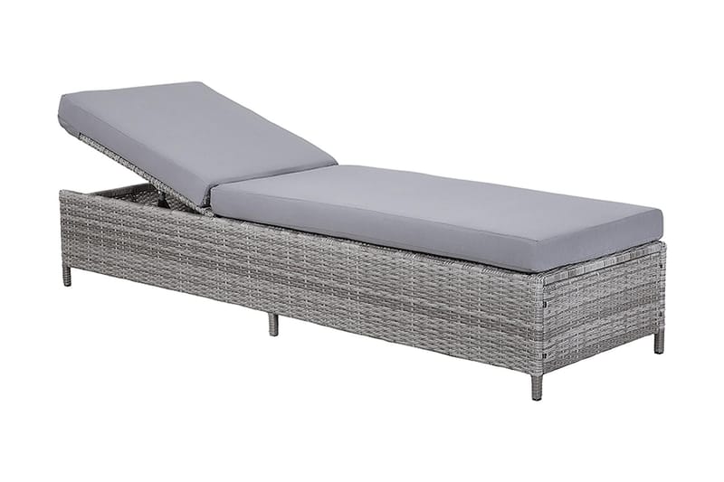 Turin Ii Solseng 65 | 201 cm - Grå - Havemøbler - Havestole - Solseng & solvogn