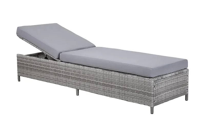 Turin Ii Solseng 65 | 201 cm - Grå - Havemøbler - Havestole - Solseng & solvogn