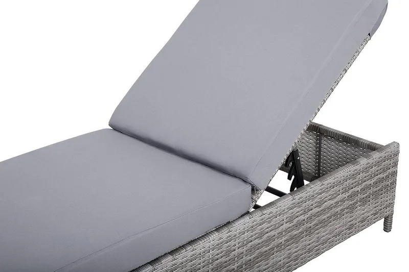 Turin Ii Solseng 65 | 201 cm - Grå - Havemøbler - Havestole - Solseng & solvogn