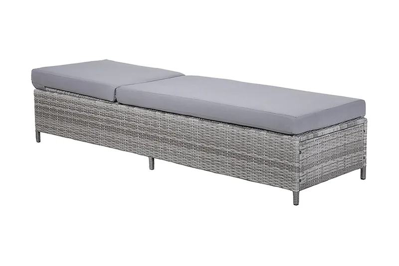 Turin Ii Solseng 65 | 201 cm - Grå - Havemøbler - Havestole - Solseng & solvogn