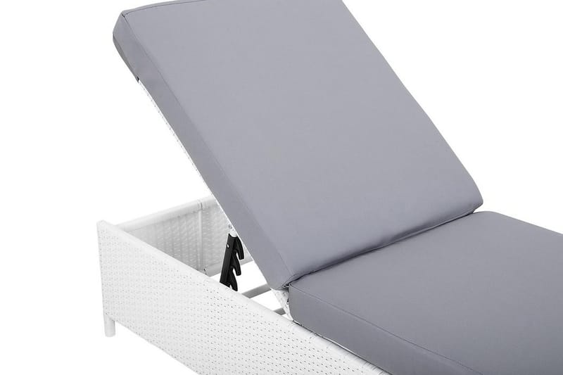 Turin Ii Solseng 65 | 201 cm - Hvid - Havemøbler - Havestole - Solseng & solvogn