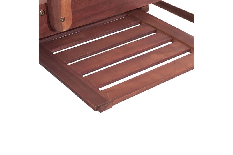 Solseng Toscana - Mørkt træ, blå, beige - Havemøbler - Havestole - Solseng & solvogn