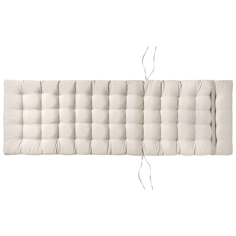 Solseng udendørs med pude Cesana Premium akacietræ - Brun/Beige - Havemøbler - Havestole - Solseng & solvogn