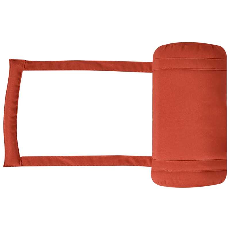 Solseng udendørs med pude Java Premium akacietræ - Brun/Rød - Havemøbler - Havestole - Solseng & solvogn