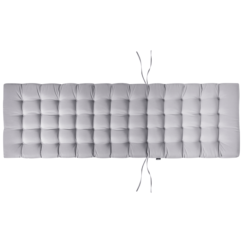 Solseng udendørs med pude Cesana Premium akacietræ - Brun/Grå - Havemøbler - Havestole - Solseng & solvogn