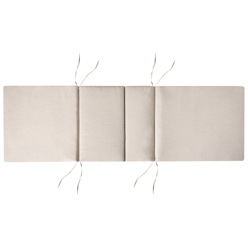 Solseng udendørs med pude Java Premium akacietræ - Brun/Lysbeige - Havemøbler - Havestole - Solseng & solvogn