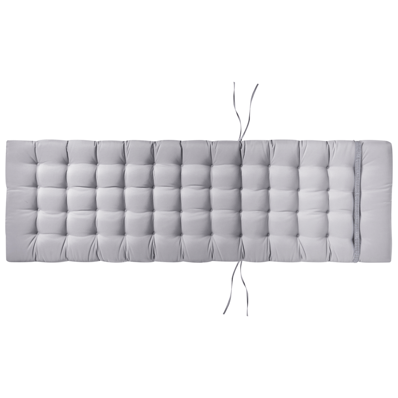 Solseng udendørs med pude Cesana Premium akacietræ - Brun/Grå - Havemøbler - Havestole - Solseng & solvogn