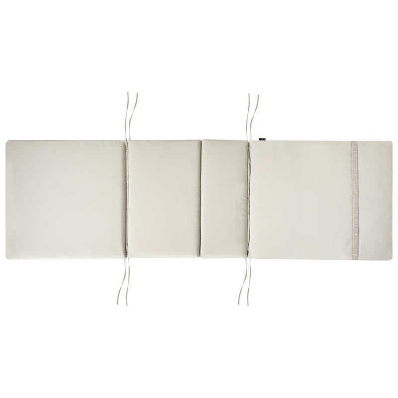 Solseng udendørs med pude Java Premium akacietræ - Brun/Taupe - Havemøbler - Havestole - Solseng & solvogn