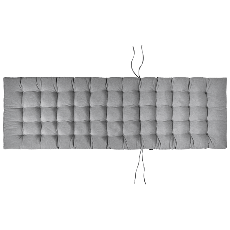 Solseng udendørs med pude Cesana Premium akacietræ - Brun/Grå - Havemøbler - Havestole - Solseng & solvogn