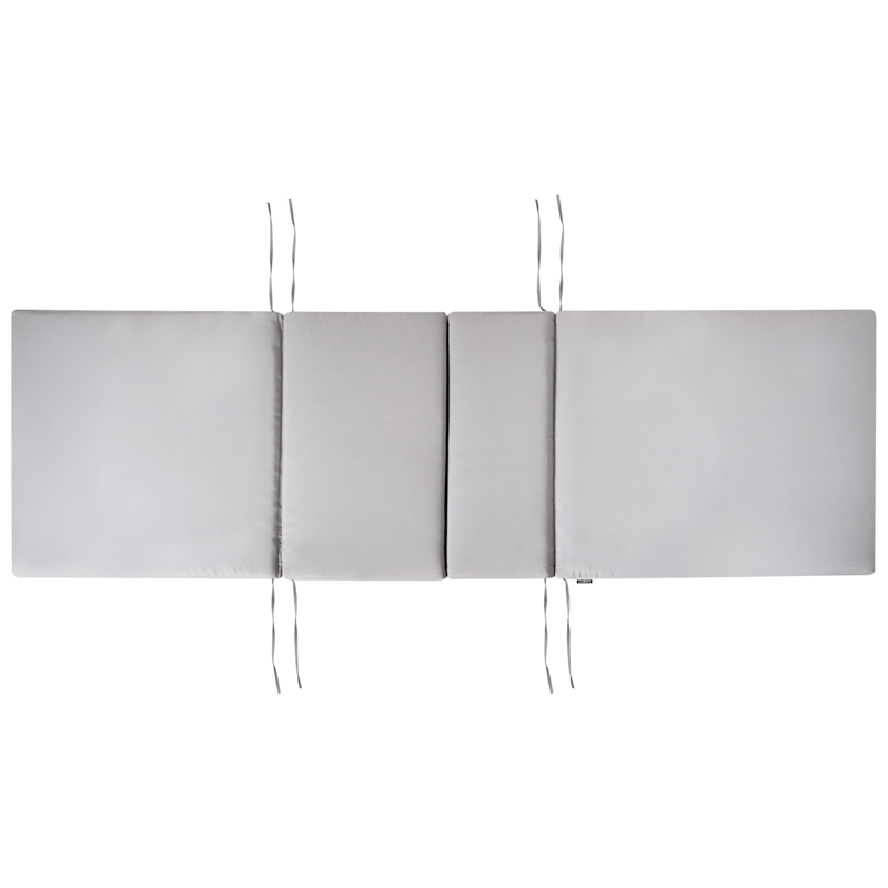 Solseng udendørs med pude Amantea Premium II akacietræ - Brun/Grå - Havemøbler - Havestole - Solseng & solvogn