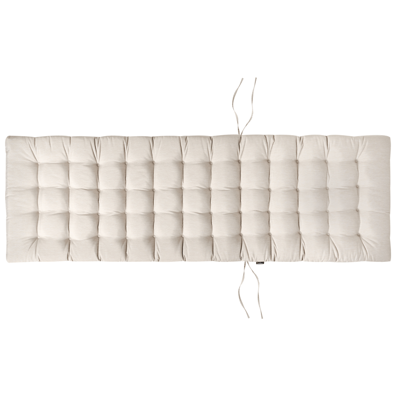 Solseng udendørs med pude Cesana Premium akacietræ - Brun/Beige - Havemøbler - Havestole - Solseng & solvogn