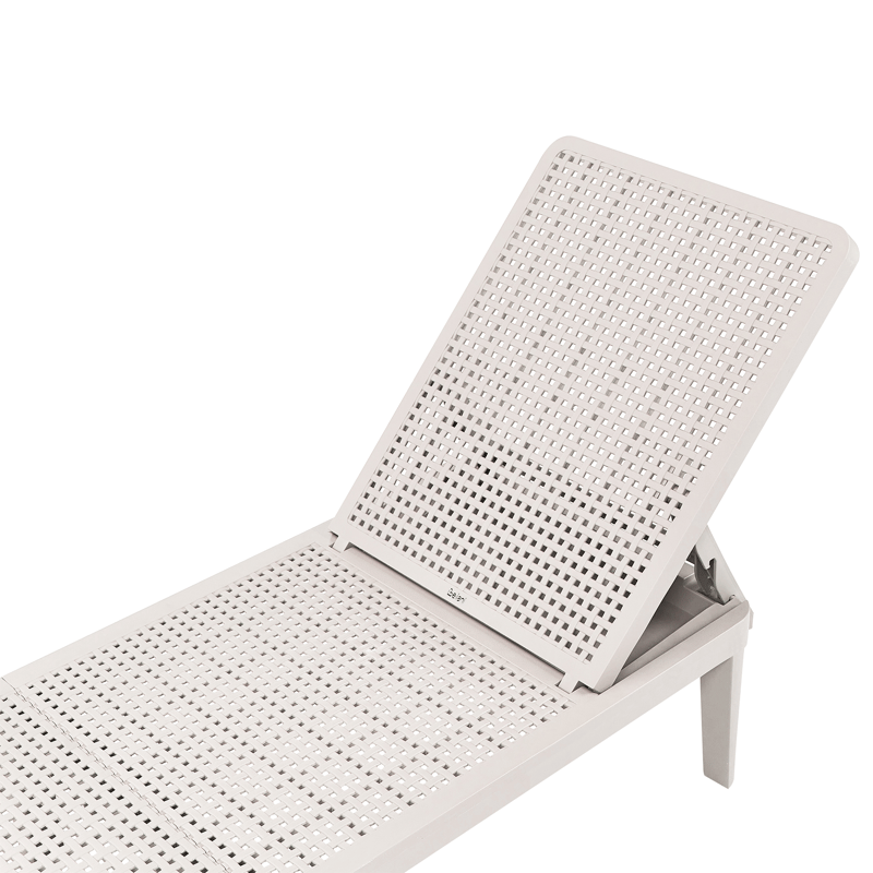 Solseng udendørs Ossimo - Grå - Havemøbler - Havestole - Solstole