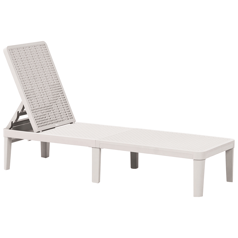 Solseng udendørs Ossimo - Grå - Havemøbler - Havestole - Solstole