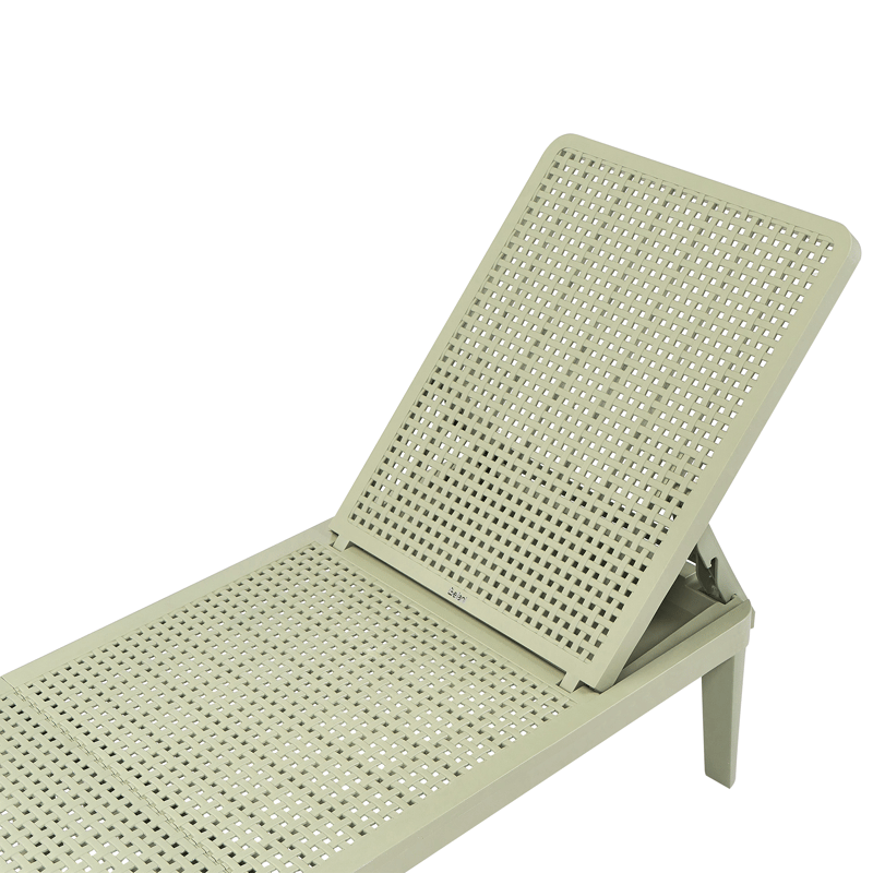 Solseng udendørs Ossimo - Grøn - Havemøbler - Havestole - Solstole