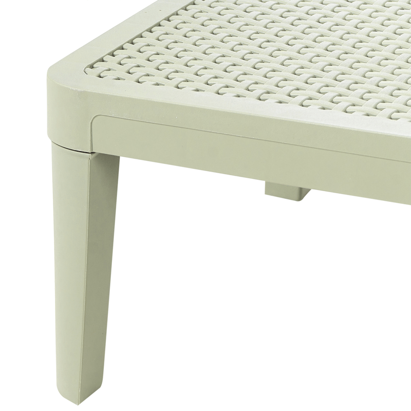 Solseng udendørs Ossimo - Grøn - Havemøbler - Havestole - Solstole