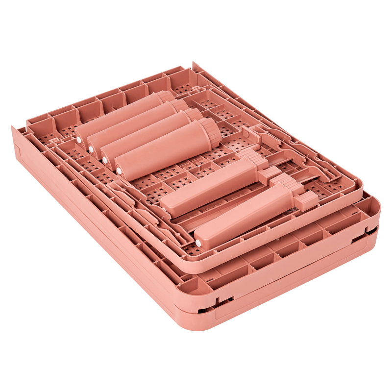 Solseng udendørs Ossimo - Rød - Havemøbler - Havestole - Solstole