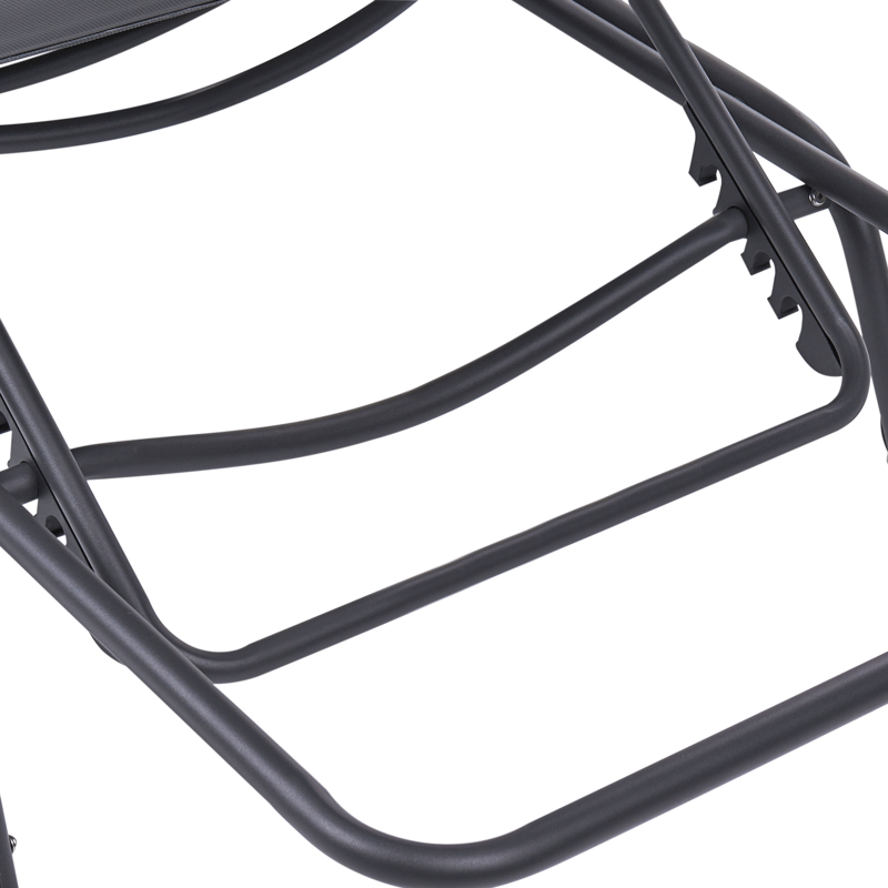 Solseng udendørs Volterra Stål - Grå - Havemøbler - Havestole - Solseng & solvogn