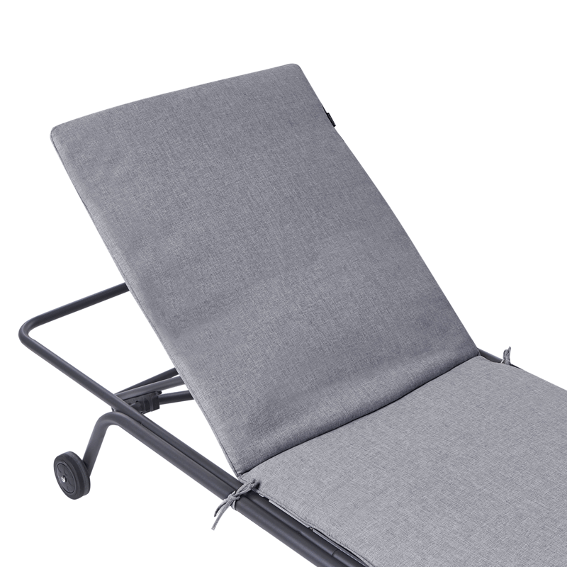 Solseng udendørs Volterra Stål - Grå - Havemøbler - Havestole - Solseng & solvogn