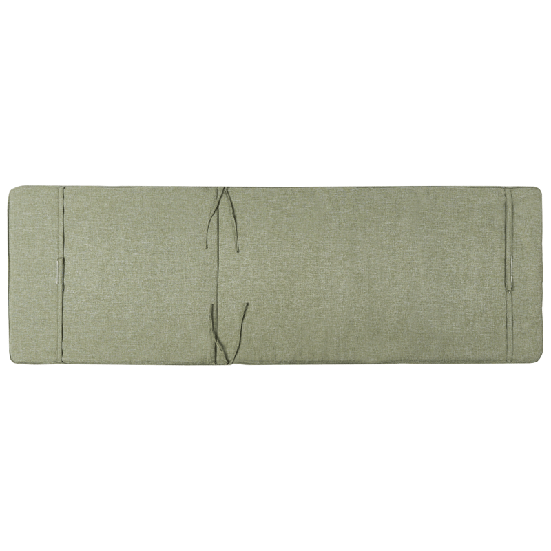 Solseng udendørs Volterra Stål - Grøn/Grå - Havemøbler - Havestole - Solseng & solvogn