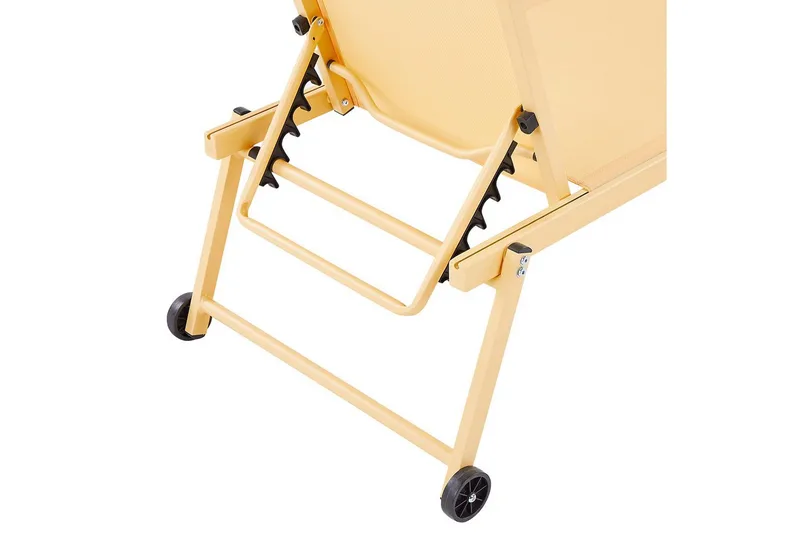 Solseng Portofino - Gul - Havemøbler - Havestole - Solseng & solvogn