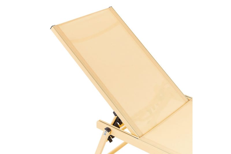 Solseng Portofino - Gul - Havemøbler - Havestole - Solseng & solvogn