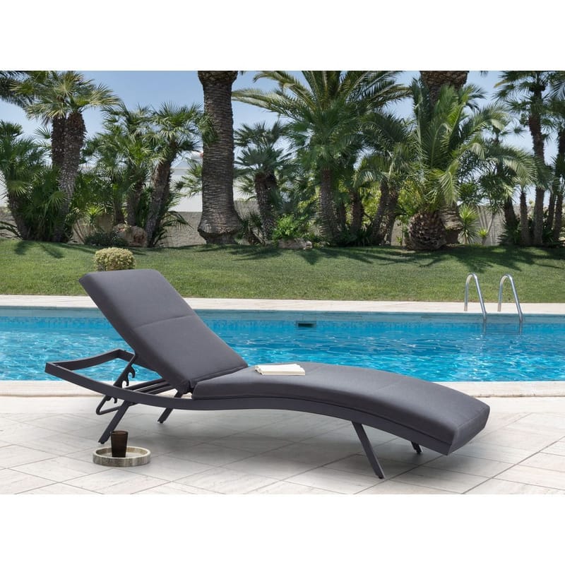 Solstol Amelia - Grå - Havemøbler - Havestole - Solstole