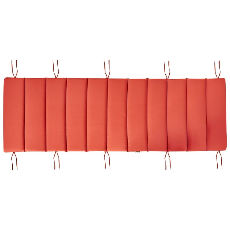 Solstol Brescia Premium - Lyst træ, rød - Havemøbler - Havestole - Solstole