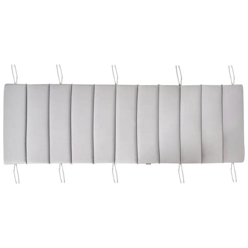 Solstol Brescia Premium - Lyst træ, lysgrå - Havemøbler - Havestole - Solstole