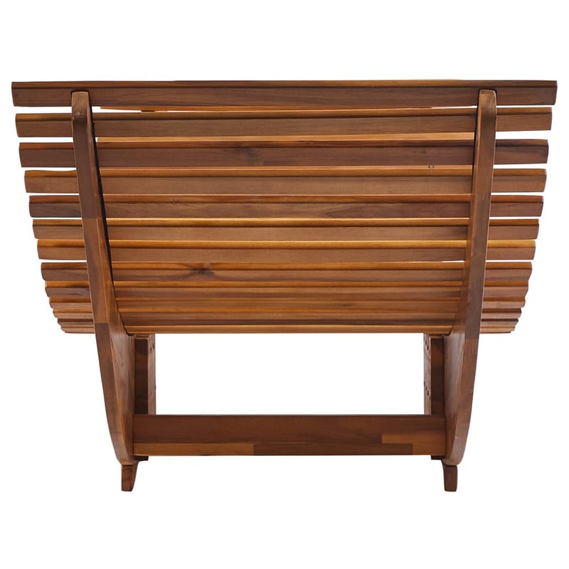 Solstol Brescia Premium - Lyst træ, taupe - Havemøbler - Havestole - Solstole