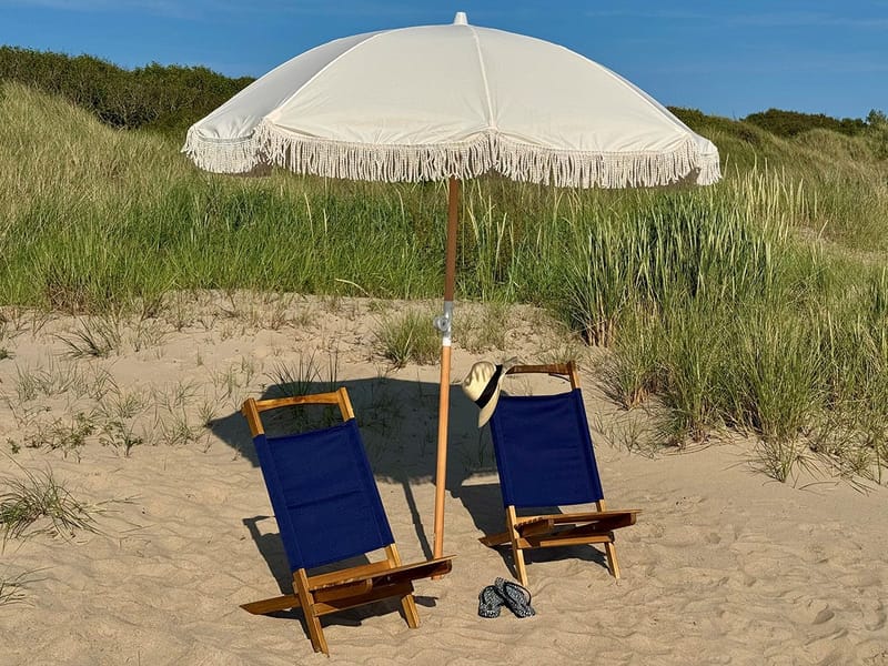 Solstol Hillerstorp Mölle - Blå - Havemøbler - Havestole - Solstole