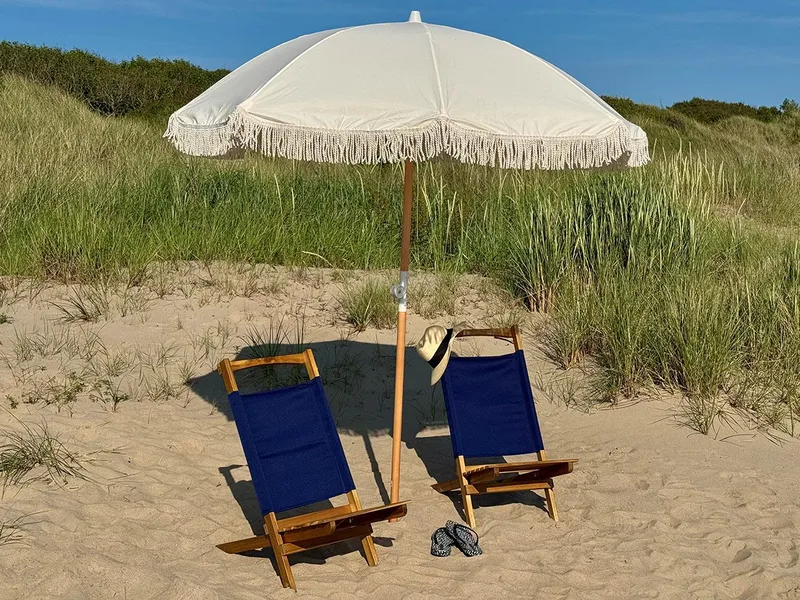 Solstol Hillerstorp Mölle - Blå - Havemøbler - Havestole - Solstole