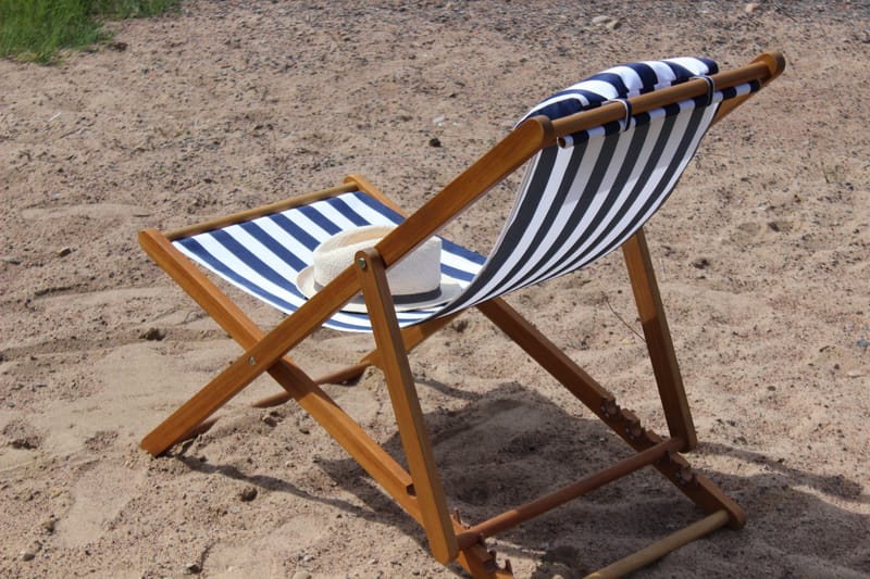 Solstol Hillerstorp Skara, Blå/hvid