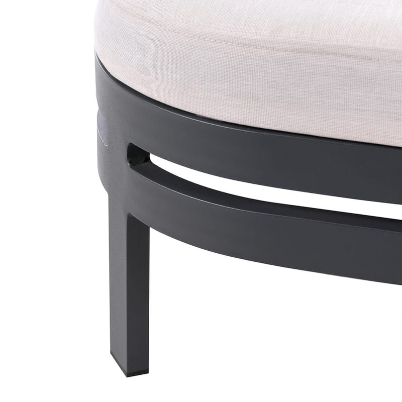 Solstol med hynde Nettuno - Havemøbler - Havestole - Solstole