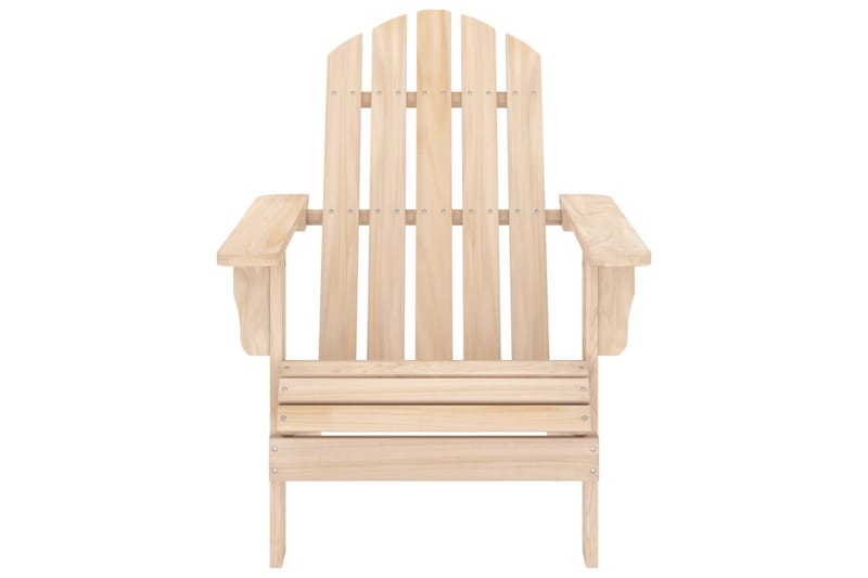 Adirondack-havestol massivt fyrretræ - Havemøbler - Havestole - Solstole - Dækstol
