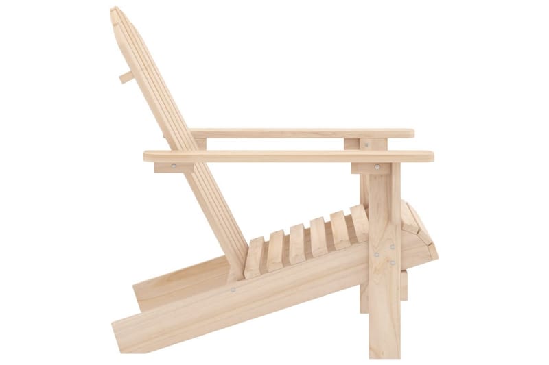 Adirondack-havestol massivt fyrretræ - Havemøbler - Havestole - Solstole - Dækstol